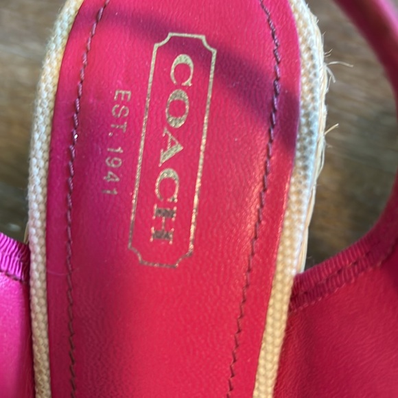 Coach wedges - Picture 2 of 5